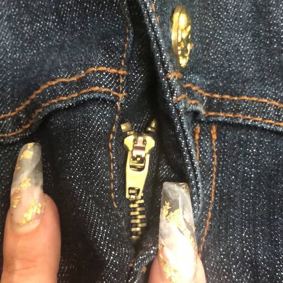 Denim high waist skirt - Picture 12 of 13